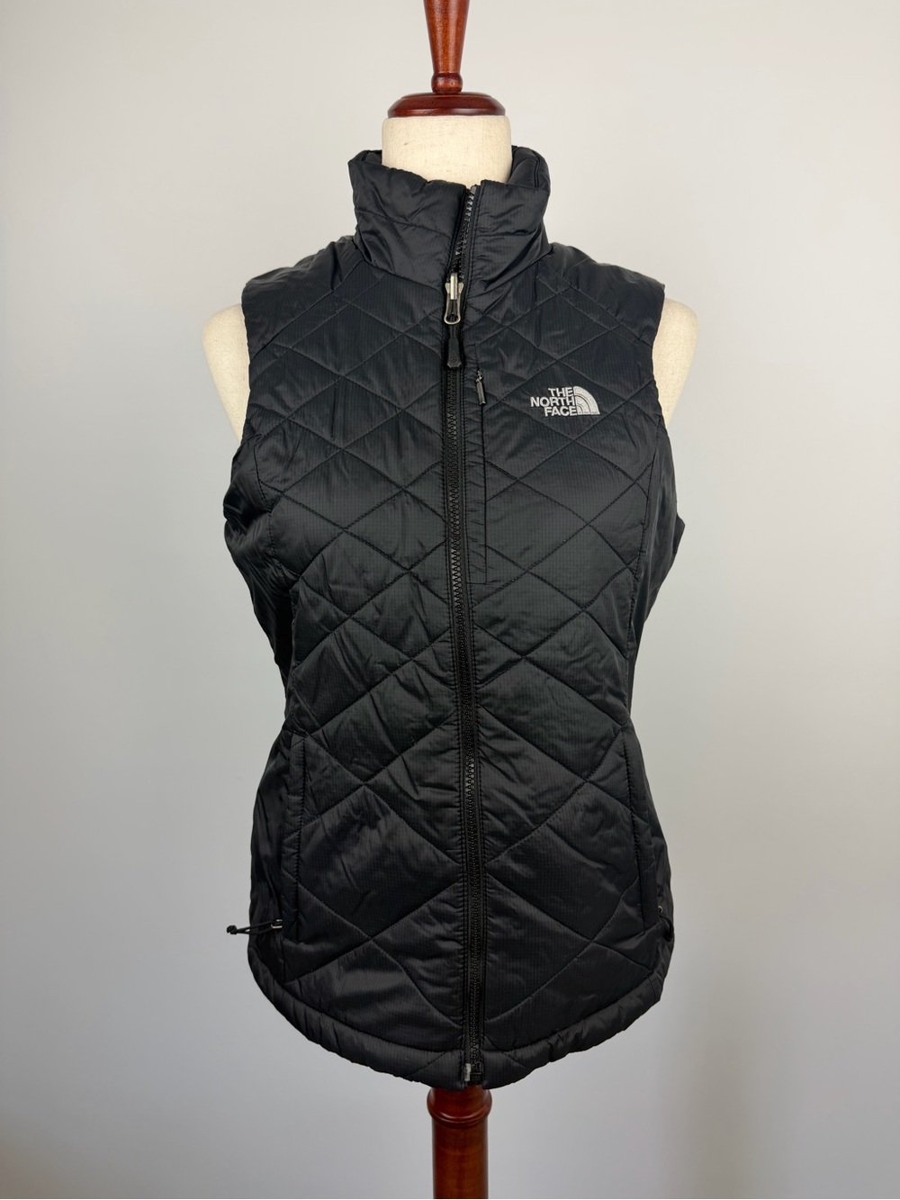 The North Face Black Quilted Insulated Women's Vest Size S